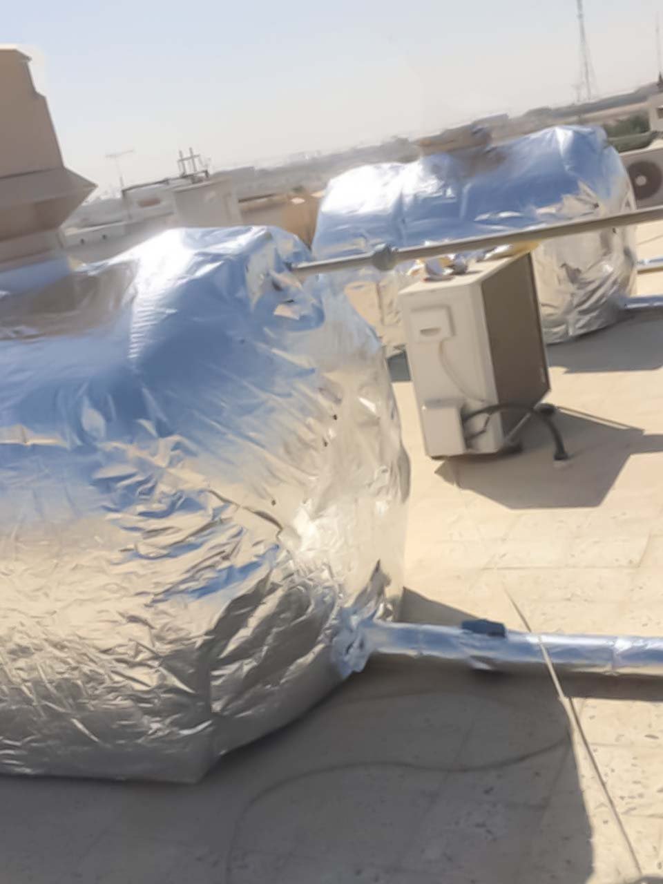 عزل صوف صخري للأسطح في الأحساء