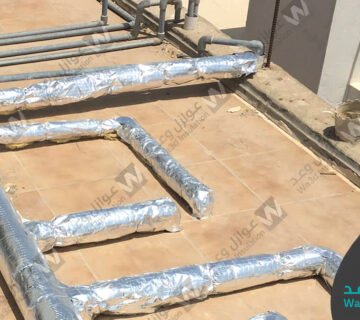 عزل مواسير بحي الشاطئ | شركة عزل مواسير التكييف المركزي بالصوف الصخري