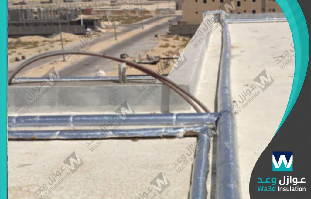 عزل صوف صخري للمواسير بحي الفيصليه